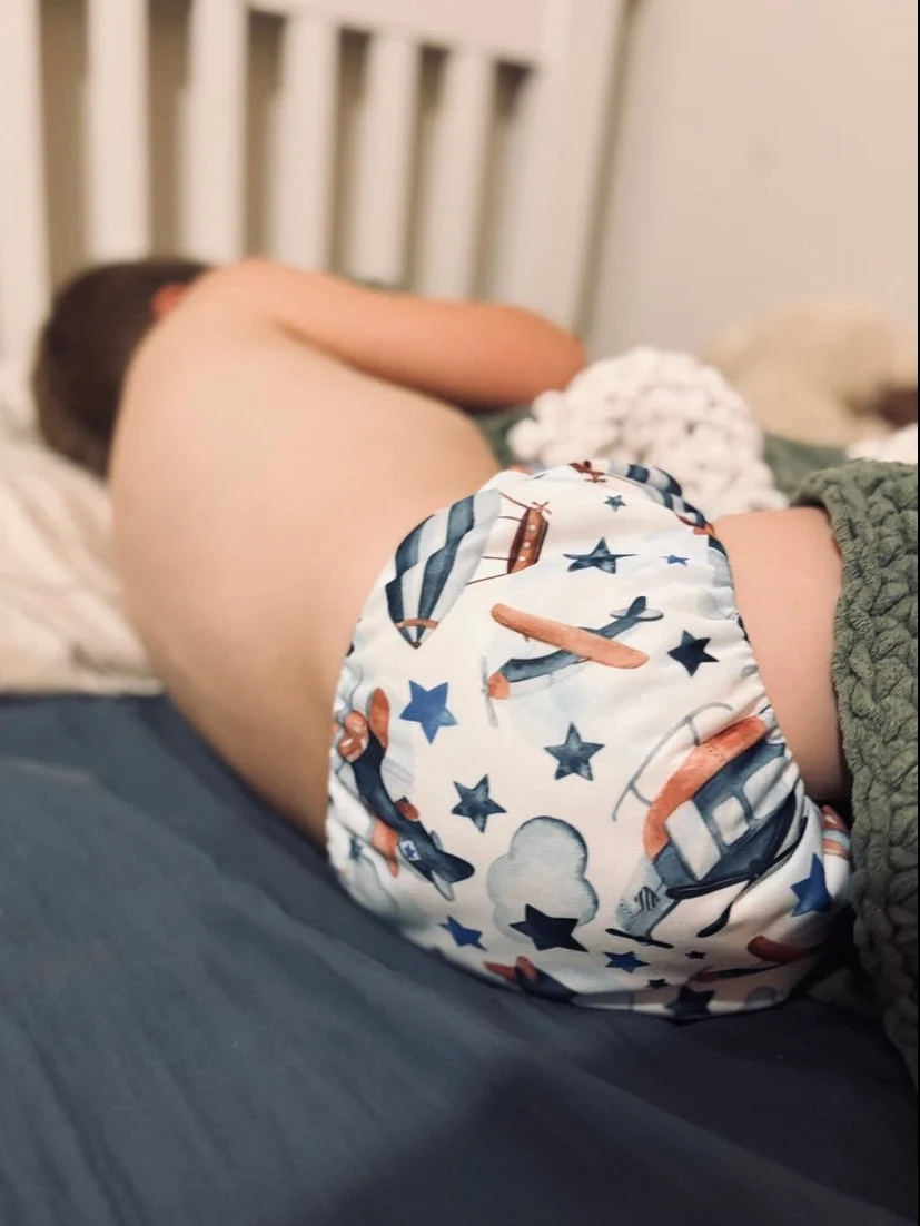 Exclusive Bedwetter Pants - Medium 55-65 lbs / Outer Space - Texela