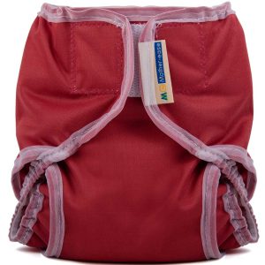 Premium Newborn Rikki Wrap (6-12 lbs) - Cranberry - Texela