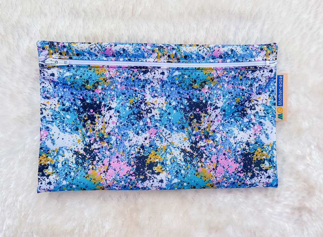 Mesara Zippered Wet Bag - 8.5" x 5.5" (14 x 21 cm) / Dream - Texela - Image 5