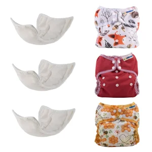 Wizard Duo - Night Time Diaper Pack - One Size 10-35 lbs / 2x Night Time Diaper - Texela