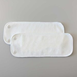 Snap In Absorbent Liners™ - 2 Pack / Natural Cotton - Texela