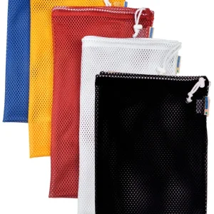 Trending Breathable Diaper Pail Mesh Liner Bags - 2 Pack / Black - Texela