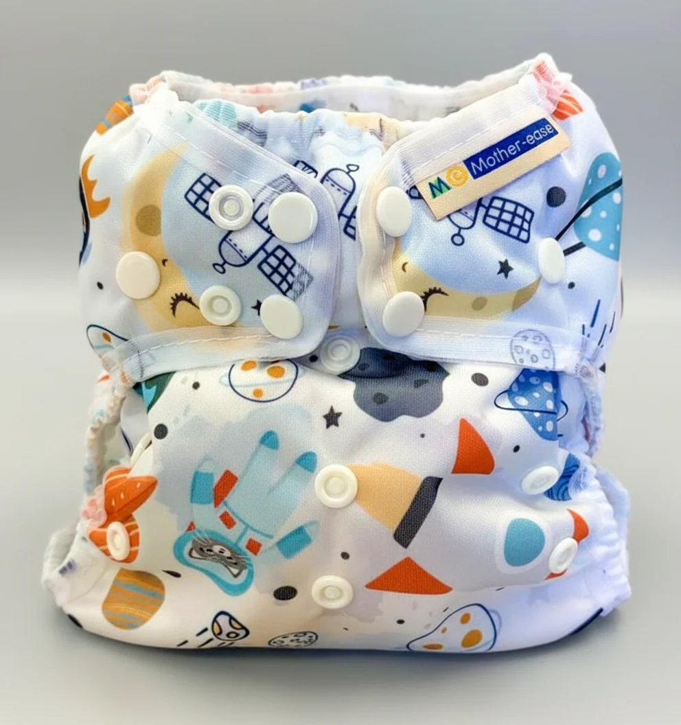 One Size Wizard Uno (7 - 35 lbs) - Natural Cotton - One Size (7-35 lbs) / Natural Cotton / Bee Kind - Texela - Image 2