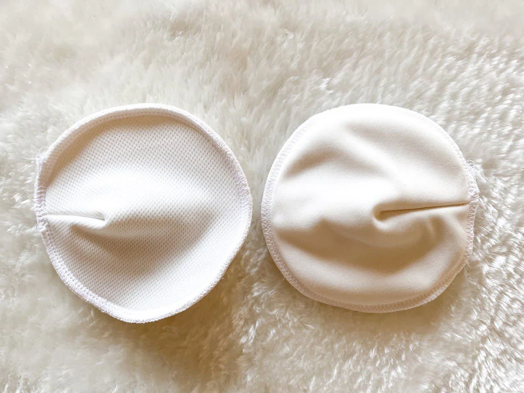 Premium Contoured Reusable Nursing Pads - 1 Pair Pack / Stay Dry - Texela - Image 2