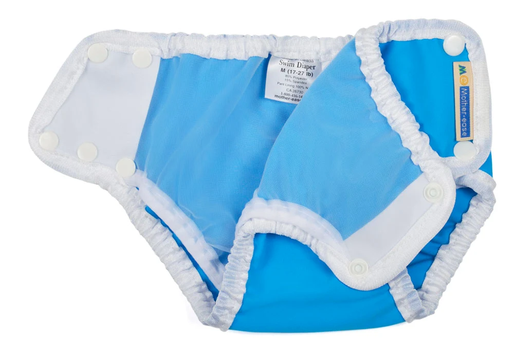 Reusable Swim Diapers - Large (27-33 lbs) / Tiny Bubbles - Texela - Image 3