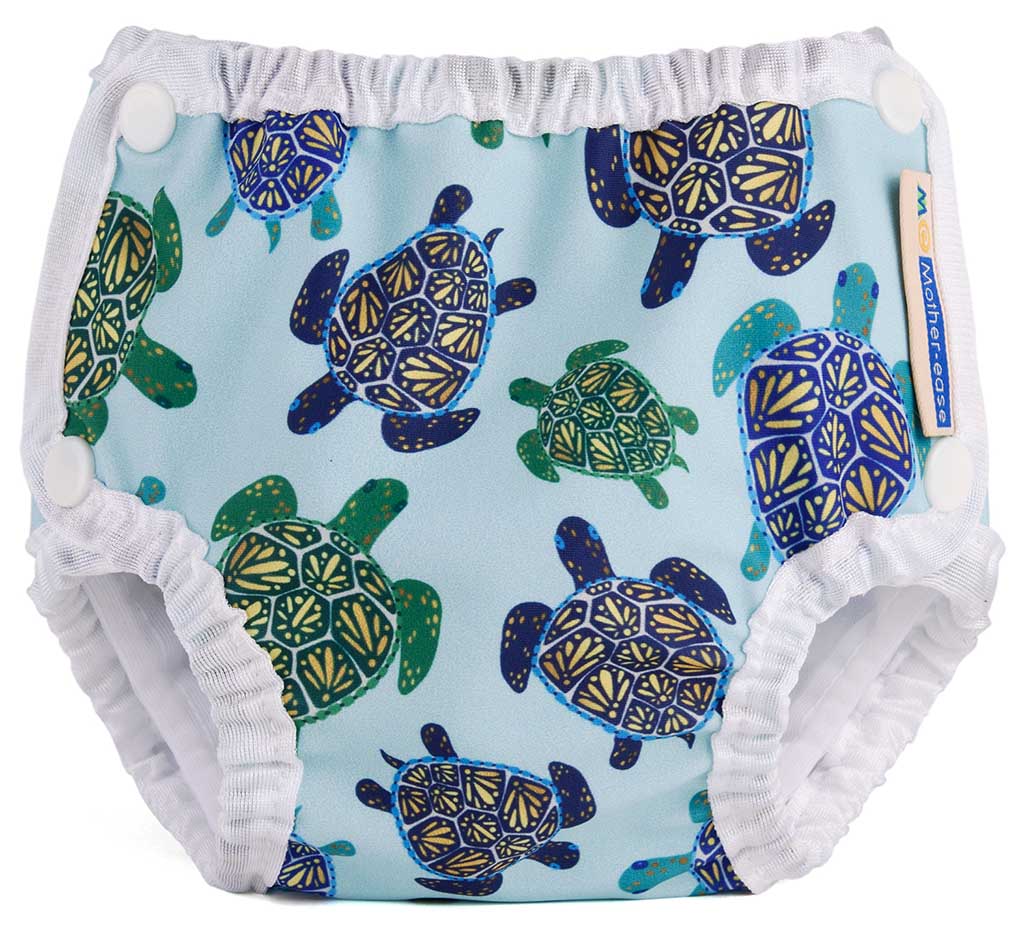 Reusable Swim Diapers - Large (27-33 lbs) / Tiny Bubbles - Texela - Image 6