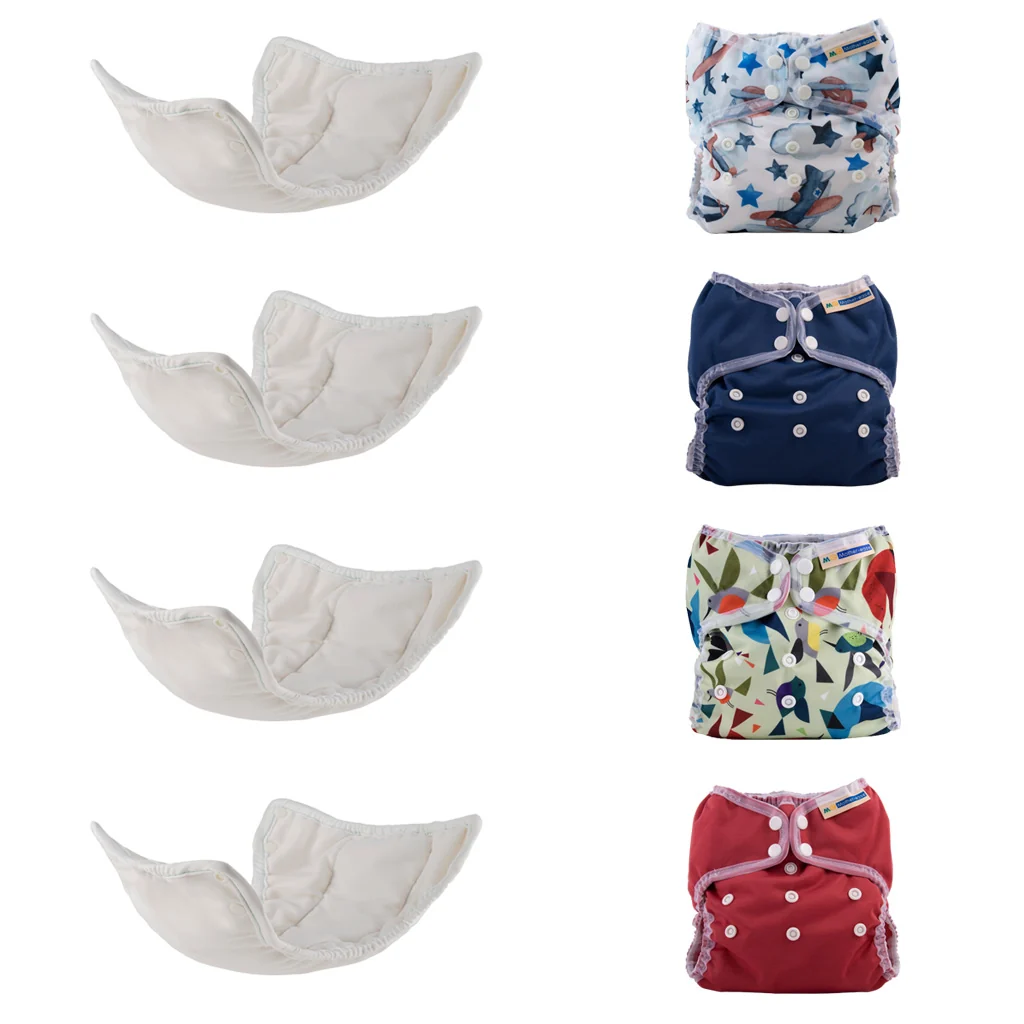 Wizard Duo - Night Time Diaper Pack - Small 8-18 lbs / 3x Night Time Diapers - Texela - Image 4