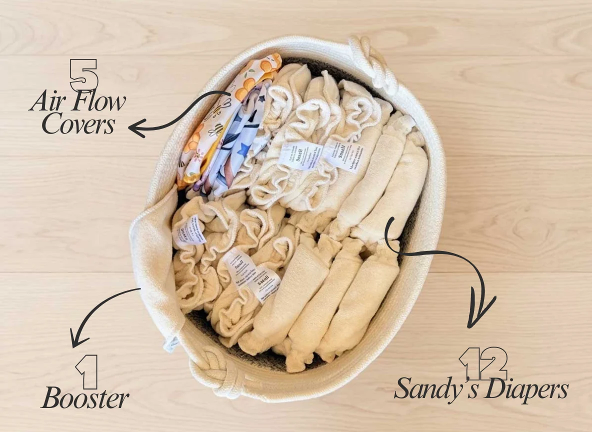 Sandy's™ Part-Time Package - Small (8-20 lbs) / Natural Cotton - Texela