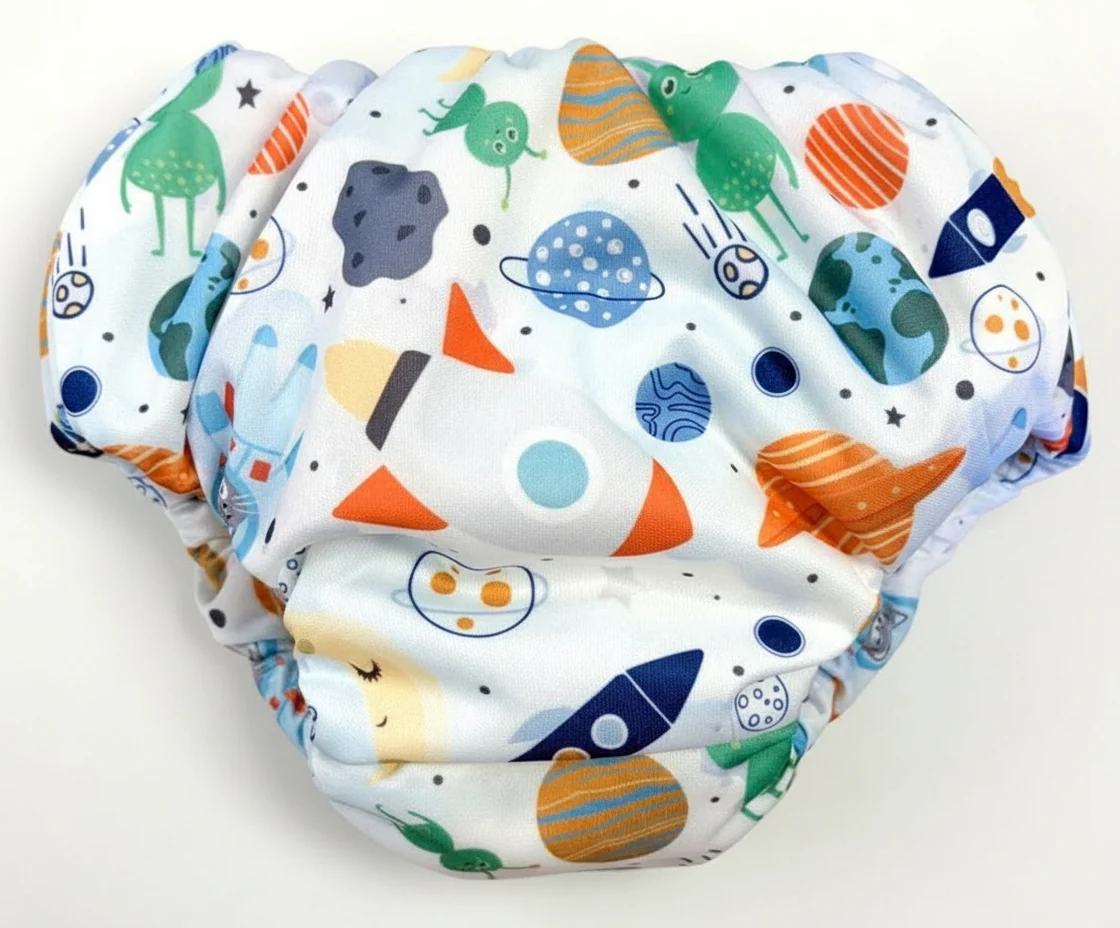Exclusive Bedwetter Pants - Medium 55-65 lbs / Outer Space - Texela - Image 15