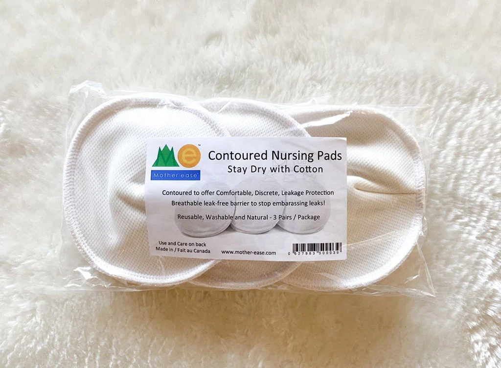 Premium Contoured Reusable Nursing Pads - 1 Pair Pack / Stay Dry - Texela - Image 4
